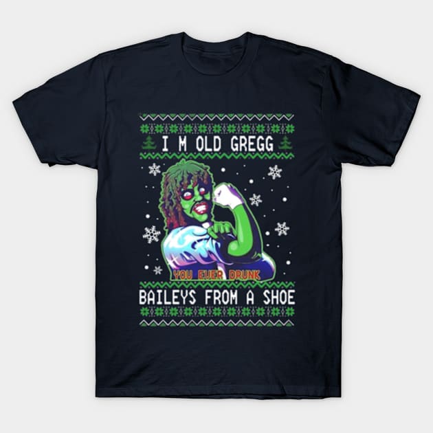 I'm Old Gregg - Bailey From A Shoe T-Shirt by wildzfreak